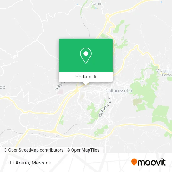 Mappa F.lli Arena