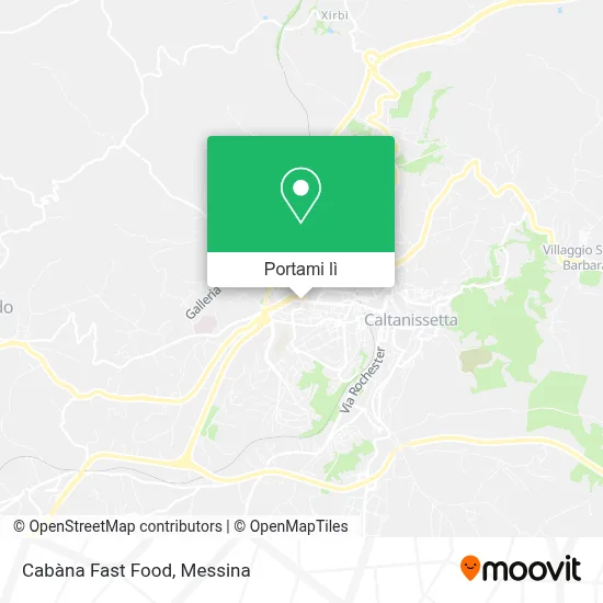 Mappa Cabàna Fast Food