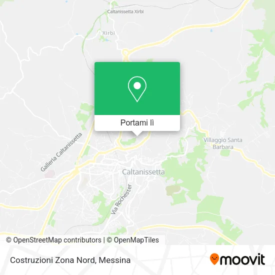 Mappa Costruzioni Zona Nord