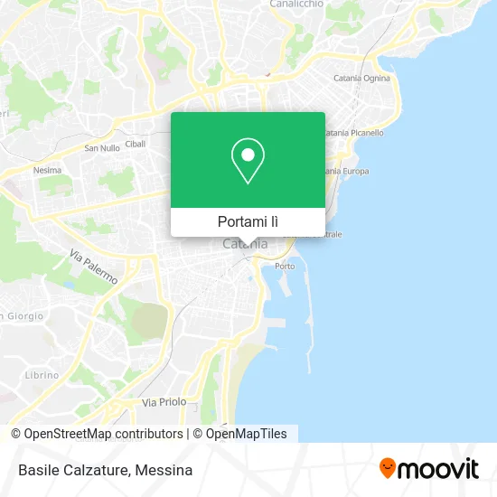 Mappa Basile Calzature