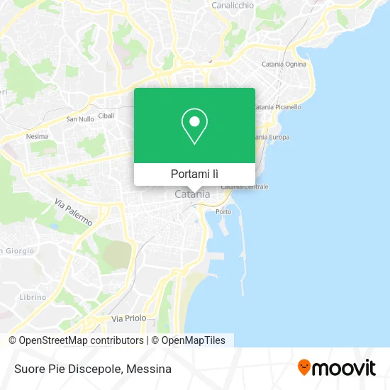 Mappa Suore Pie Discepole