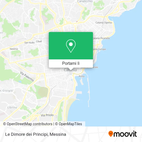 Mappa Le Dimore dei Principi