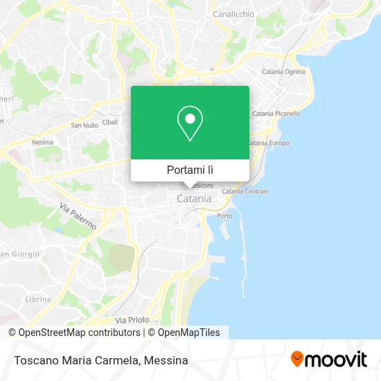 Mappa Toscano Maria Carmela