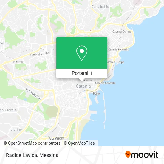 Mappa Radice Lavica