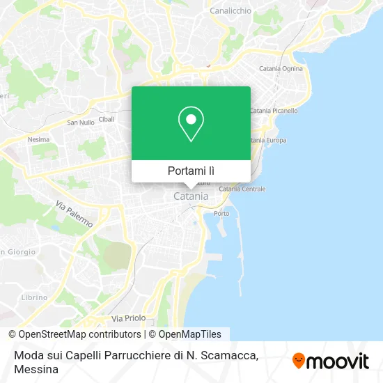 Mappa Moda sui Capelli Parrucchiere di N. Scamacca