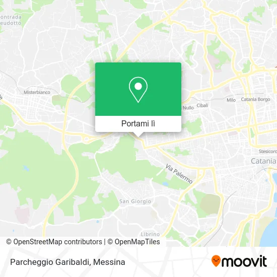 Mappa Parcheggio Garibaldi