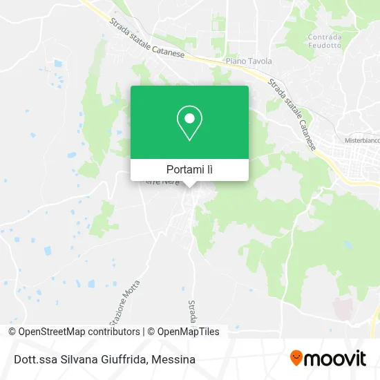 Mappa Dott.ssa Silvana Giuffrida
