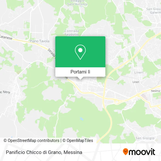 Mappa Panificio Chicco di Grano