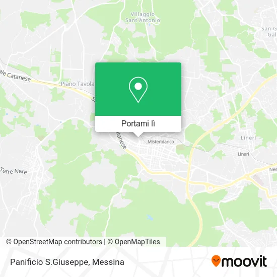 Mappa Panificio S.Giuseppe