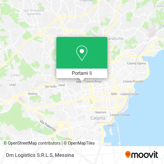 Mappa Dm Logistics S.R.L.S