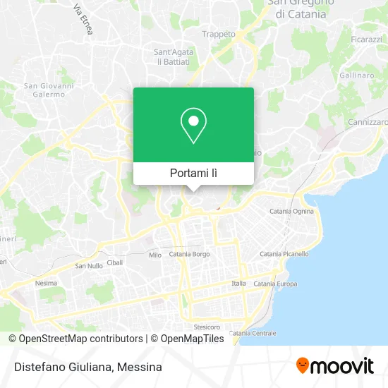 Mappa Distefano Giuliana
