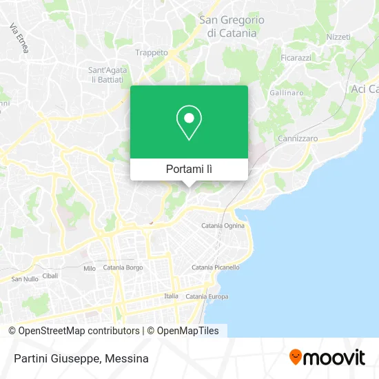 Mappa Partini Giuseppe