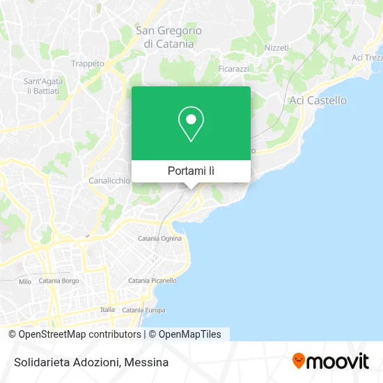 Mappa Solidarieta Adozioni