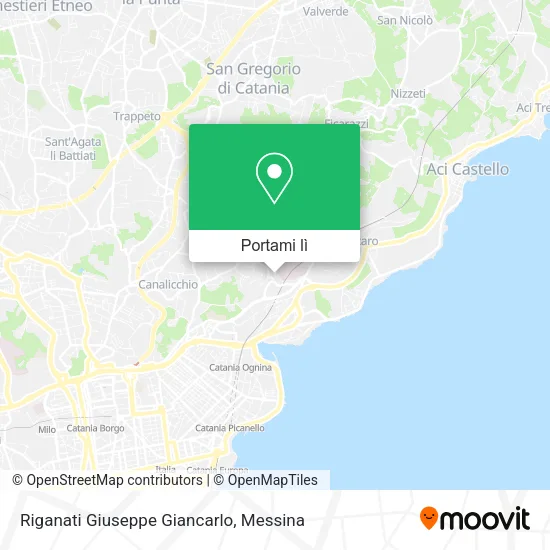 Mappa Riganati Giuseppe Giancarlo