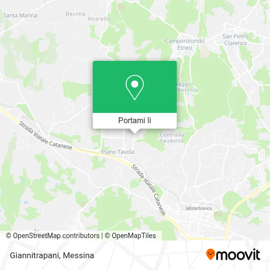 Mappa Giannitrapani
