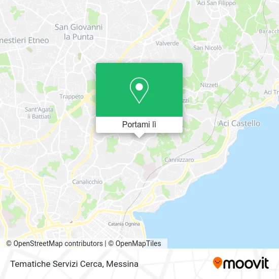 Mappa Tematiche Servizi Cerca