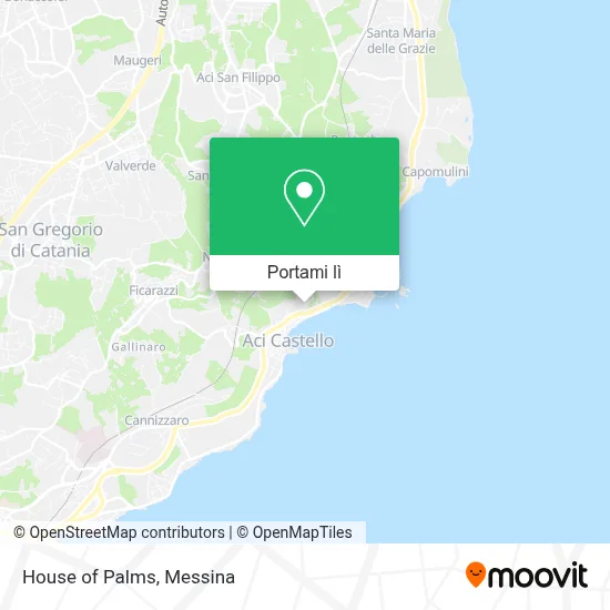 Mappa House of Palms