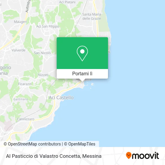 Mappa Al Pasticcio di Valastro Concetta