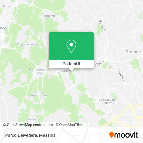 Mappa Parco Belvedere