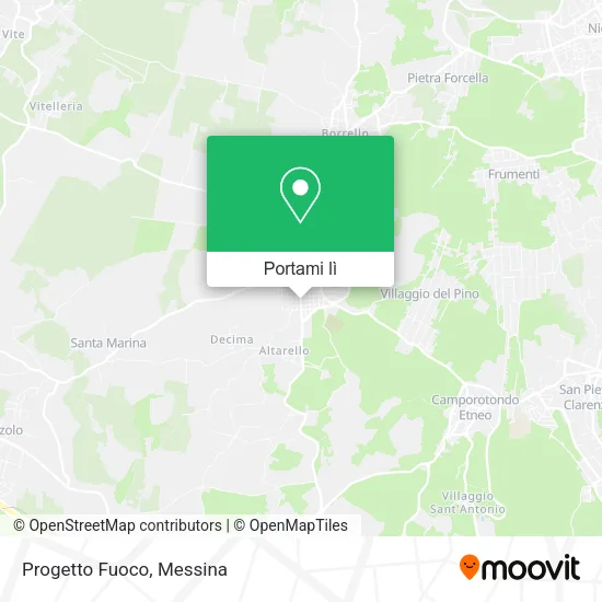 Mappa Progetto Fuoco