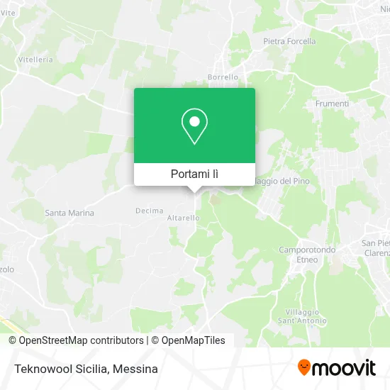 Mappa Teknowool Sicilia