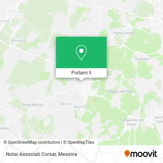 Mappa Notai Associati Corsar