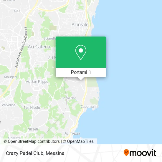 Mappa Crazy Padel Club