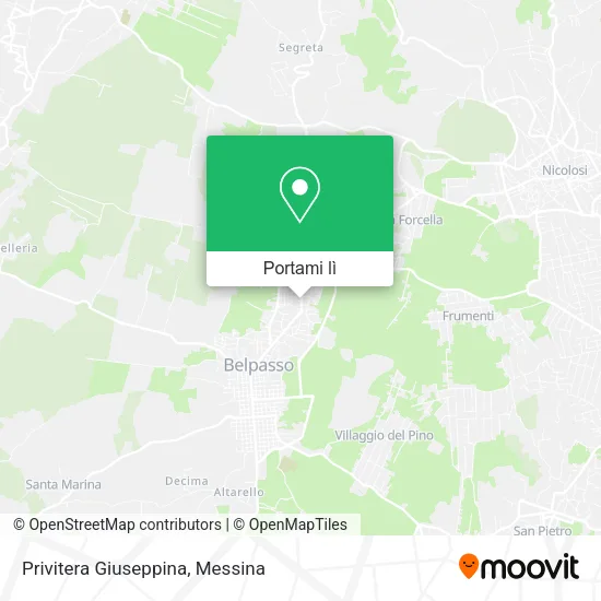 Mappa Privitera Giuseppina