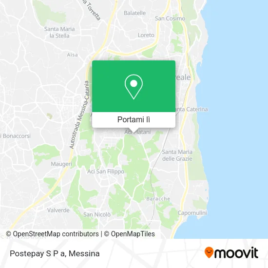 Mappa Postepay S P a