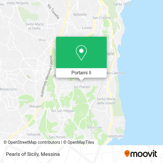 Mappa Pearls of Sicily