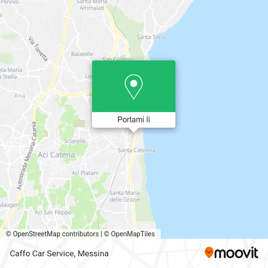 Mappa Caffo Car Service