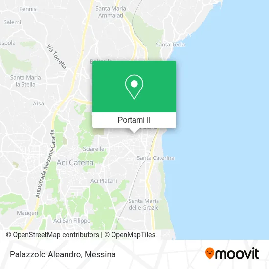 Mappa Palazzolo Aleandro