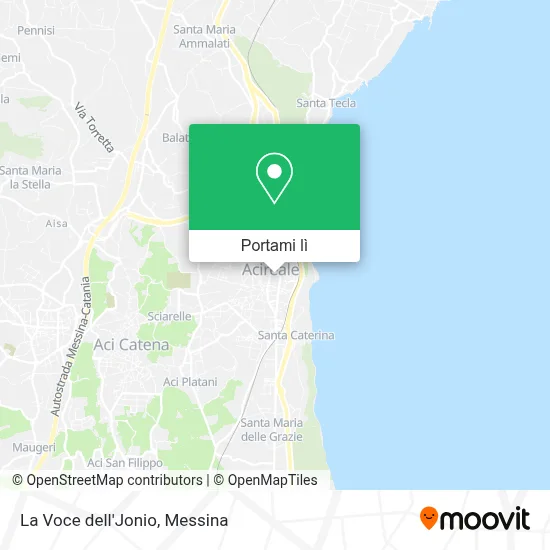 Mappa La Voce dell'Jonio