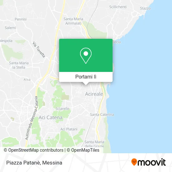 Mappa Piazza Patanè