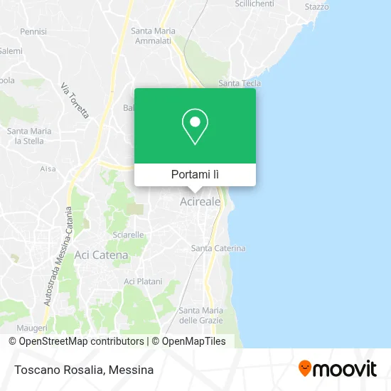 Mappa Toscano Rosalia