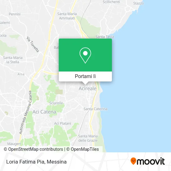 Mappa Loria Fatima Pia