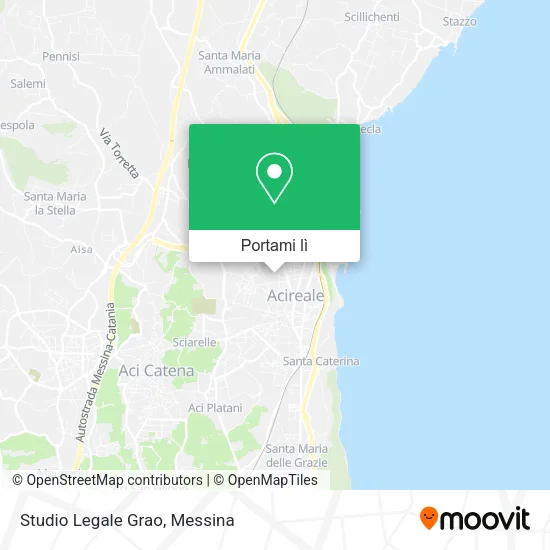 Mappa Studio Legale Grao