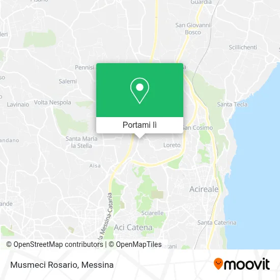 Mappa Musmeci Rosario