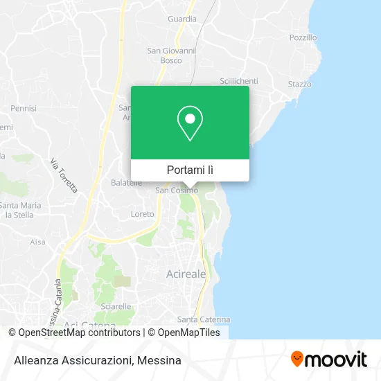 Mappa Alleanza Assicurazioni