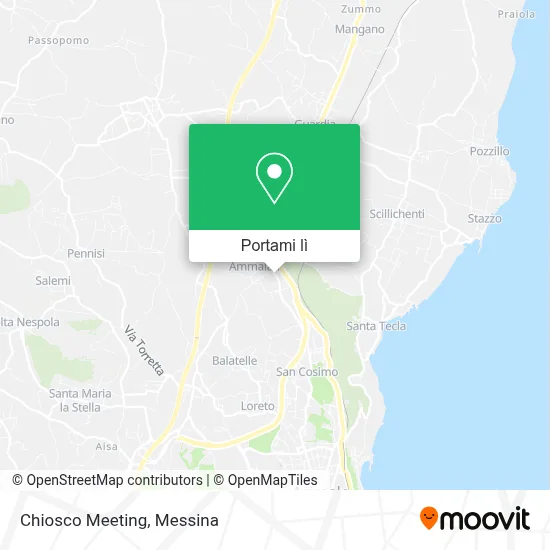 Mappa Chiosco Meeting