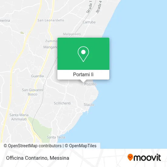 Mappa Officina Contarino