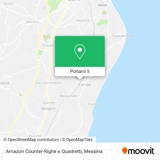Mappa Amazon Counter-Righe e Quadretti