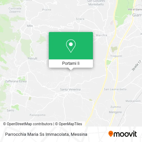 Mappa Parrocchia Maria Ss Immacolata