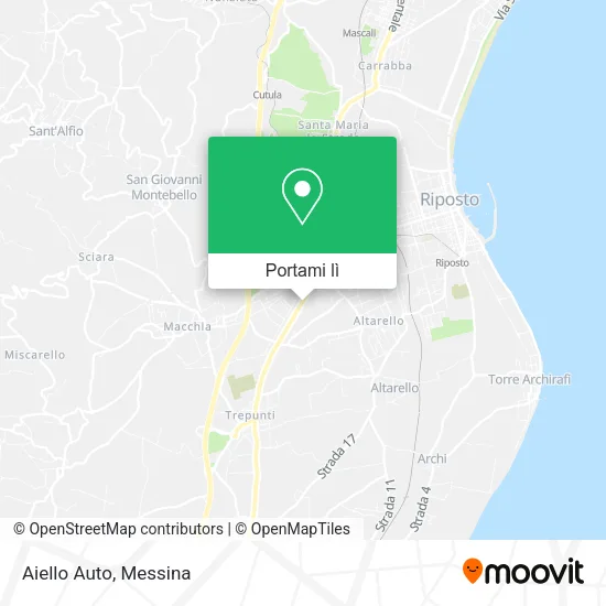 Mappa Aiello Auto