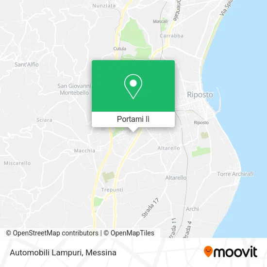 Mappa Automobili Lampuri