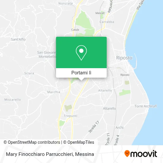 Mappa Mary Finocchiaro Parrucchieri