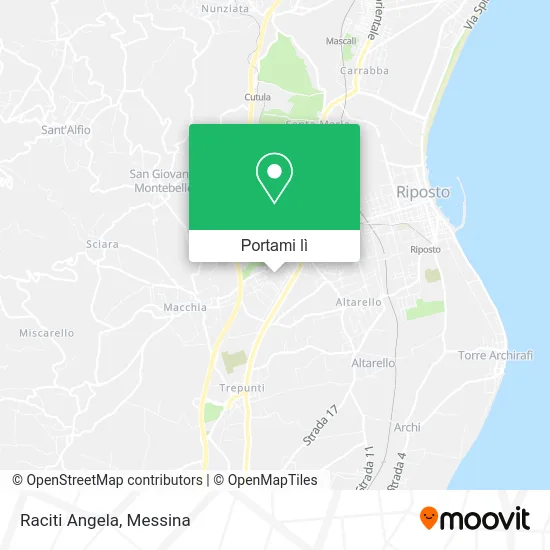 Mappa Raciti Angela