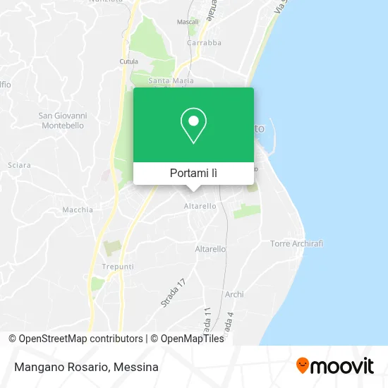 Mappa Mangano Rosario