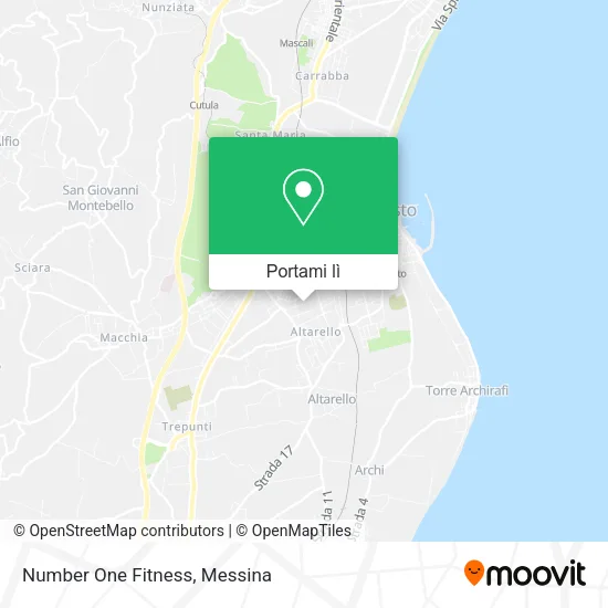 Mappa Number One Fitness