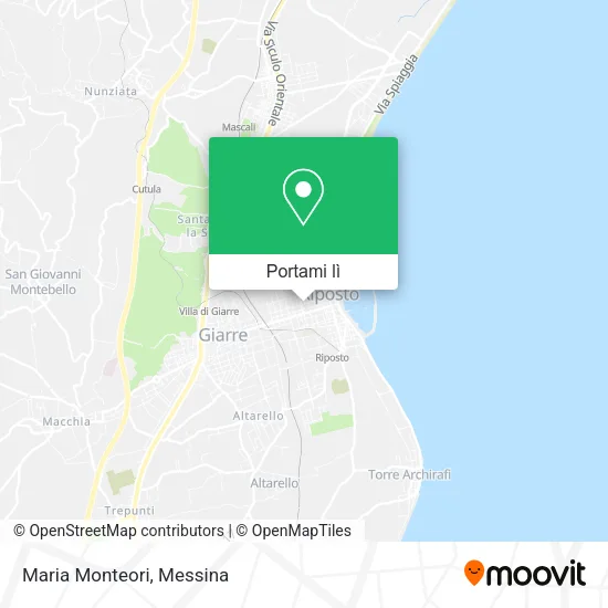 Mappa Maria Monteori